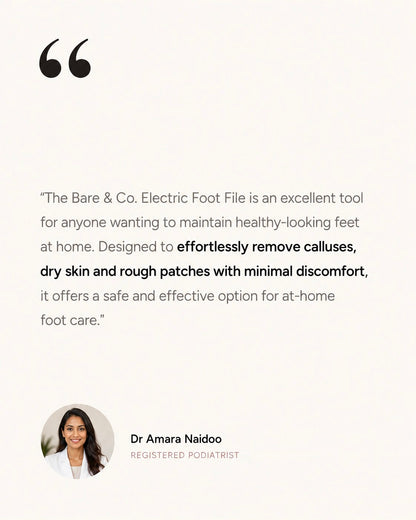 Bare & Co. Electric Foot File